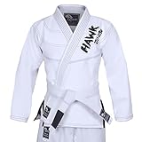 Hawk Brazilian Jiu Jitsu Suit BJJ Gi Kimonos BJJ Uniform Preshrunk Pearl Weave Fabric