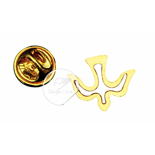 Broche Espírito Santo vazado