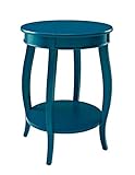 Powell Furniture Powell Teal Round Shelf Table