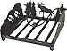 Rivers Edge Products Rustic Weighted Paper Napkin Holder for Table with Weighted Arm, Laser Cut Steel, Kitchen Decor, Rustic Home Decor, Funny Room Decor, Laser Cut Moose