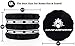 Kozo Grinders [Upgraded Version] Herb Grinder. Large 4 Piece, 2.5 Inch Black Aluminium (Black)