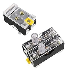Oiyagai 2pcs Fuse Holder FS-102 Double Pole with