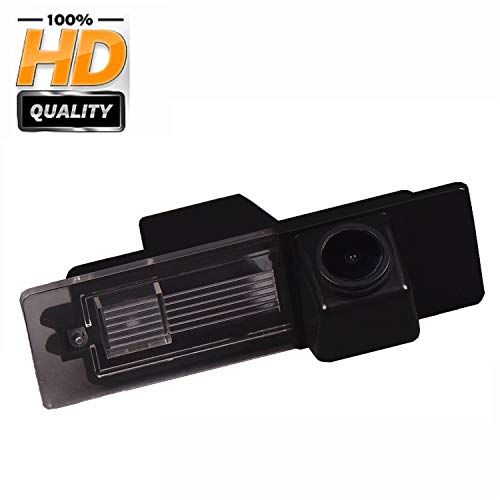 Rear Reversing Backup Camera Rearview License Plate Replacement Camera Night Vision Ip69k Waterproof for BMW 1 Series M1 E81 E87 F20 F21 116i 118i 120i 135i 640i Mini Cooper R55 R57 R60 R61
