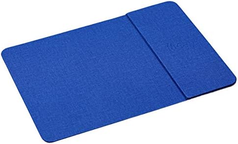 shwhiplash Supreme Delicate Office Desktop Mobile Phone Wireless Charger Computer Mouse Pad Charging Mat - Blue