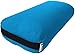 Bean Products Yoga Bolster - Handcrafted In The USA With Eco Friendly Materials - Studio Grade Support Cushion That Elevates Your Practice & Lasts Longer - Rectangle, Cotton Aqua