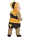 Kidsform Infant Baby Long Sleeves Cute Romper Bodysuit Playsuits Overalls Outfits Set With Vest Yellow 85/12-18M
