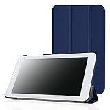 Acer Iconia One 10 B3-A20 case, Pasonomi® Ultra Slim Lightweight PU Leather Folio Case Stand Cover for Acer Iconia One 10 B3-A20 10-Inch Tablet (Dark Blue)