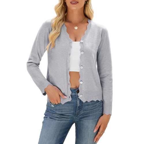 Quatrefox Womens Long Sleeve Cardigan Sweater