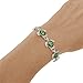 PammyJ Green Sea Turtle Bracelet Silvertone