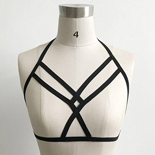 Lookatool-Women-Hollow-Bandage-Strappy-Bra-Cage-Bralette-Crop-Top-Bustier-Tops