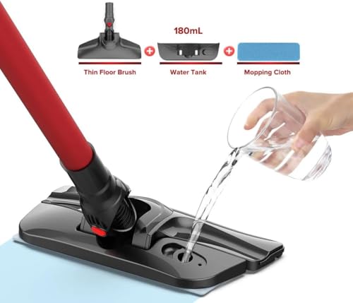 Airbot DX200 Ultra Thin Slim Wet & Dry Mop Vacuum with Water Tank Mopping Cloth Handheld Stick Vacuum Cleaner EU
