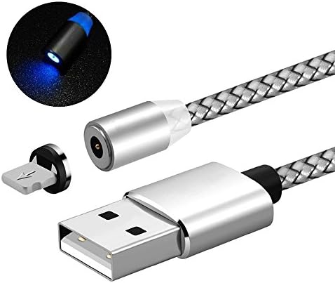 Seven Thirty Quality 3 feet Magnetic Round USB Charging Cable Charger Lightning Cable NO DATA SYNC for iPhone X / 8 / 8 Plus / 7 / 7 Plus / 6 / 6 Plus / Ipad / Pro / Air