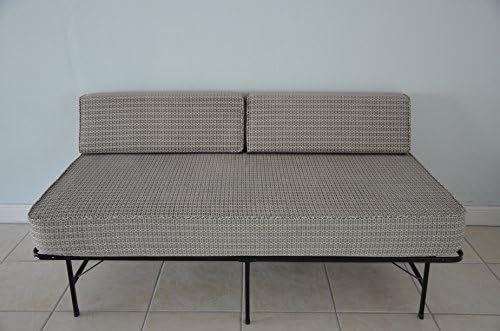 Daybed Matching Fitted Twin Size Cover. Gateway Chenille Grey.