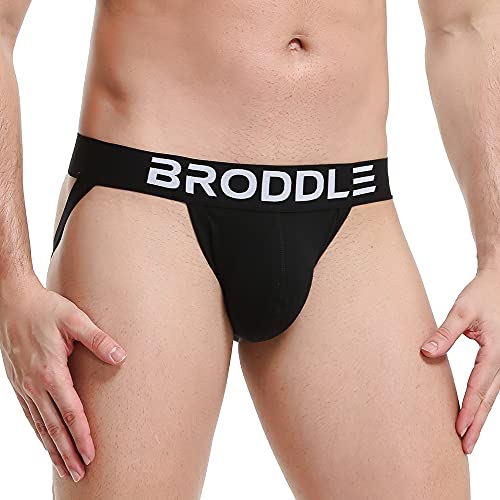 BRODDLE Men's Jockstrap Underwear Active Athelic Supporters Elastic