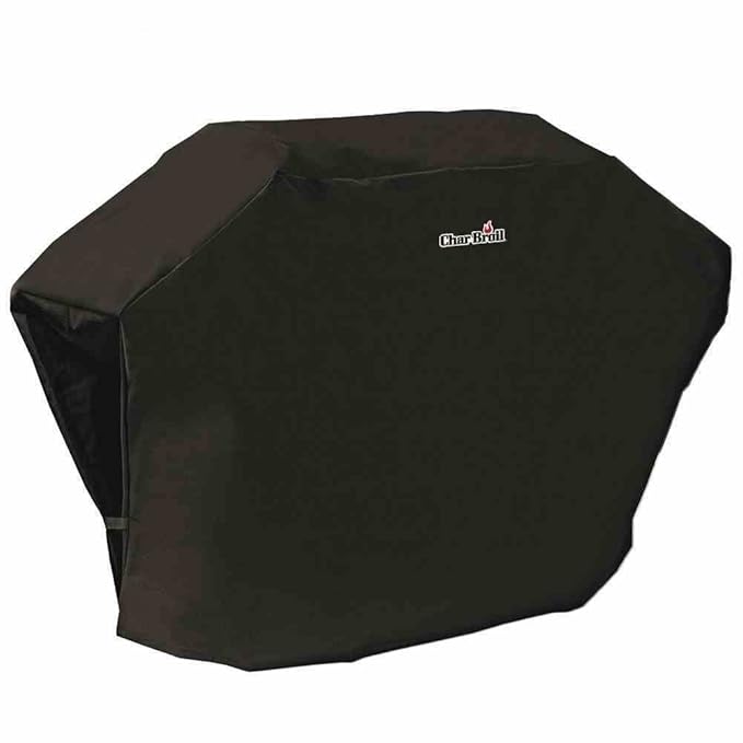 Char-Broil 140 565 - 3 & 4 Brenner Gasgrill Wetterschutzhaube, Schwarz.