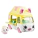 Shopkins Cutie Cars 3 Pack Collections, Die Cast Collectible Cars with Mini Removable Brake for Brunch Collection