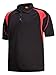 ZITY Men's Polo Shirt Cool Sweat-Wicking Color Block Short Sleeve Sports Golf Tennis T-Shirt