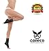 Copper Compression Gear Plantar Fasciitis Foot Sleeves/Support Socks - Reduce Swelling, Speed Up Recovery, Get INSTANT Relief & Support! (1-PAIR Size Small)