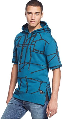 Trukfit Boys (8-20) Bones Convertible Hoodie (XXL, Moroccan Blue)