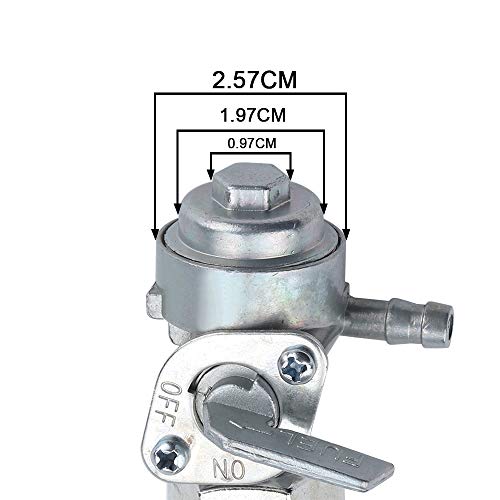 Dalom 2Pcs Petcock Fuel Shut Off Valve for Harbor Freight Predator 208CC 212CC Generator 68527 68528 67560 67561 69675 69676 69728 69729 - Thumbnail 6