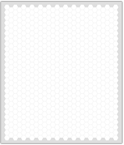 Forged Dice Co. Role Playing Dry Erase Game Board 26"x23" Foldable Vinyl Mat Alternative Square & Hex Pattern Compatible with RPG Games Dungeons and Dragons Pathfinder D&D DnD INCLUDES 4 Markers