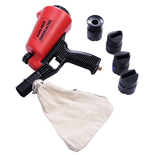 hand held sandblaster gravity feed