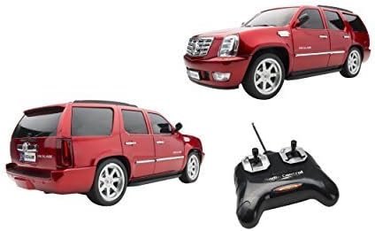 XTR Toys Showcase Select Red GM Cadillac Escalade Radio Control R/C GM Models Car Vehicle Hobby Full Function Electric Large Size 1:24 Scale Ready to Run RTR 49MHz or 27MHz