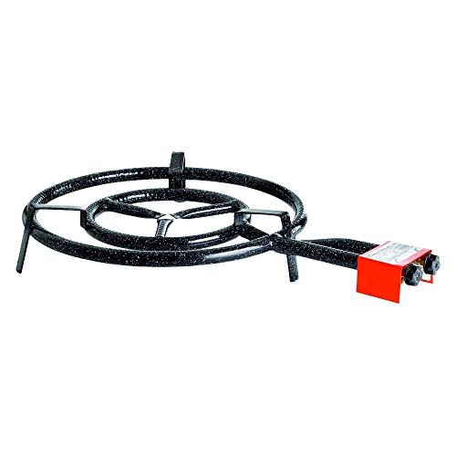Garcima Paella Dual Ring Butaan/Propaan Gasbrander, Zwart, 50 cm - Image 4