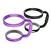 leeken handle for 30 oz Tumbler, Pack of 2 - Black / Purple