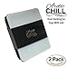Arctic Chill Small 1.5 Inch Ice Cube Tray with Lids for Freezer, New & Improved 2020, Stackable, Great for Cocktails & Whiskey, Set of Two Makes 40 Total