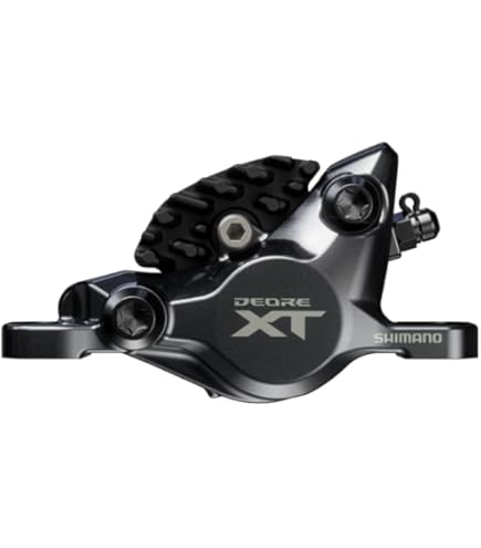 Amazon.com : Shimano Deore XT BR-M8120 XT 4-Piston calliper, Post