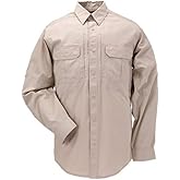 5.11 Tactical Professional Mens Long Sleeve Shirt with Pockets, Taclite Pro, Style 72175ABR