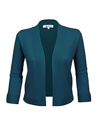 YEMAK MK3558 (S-L) - Chaqueta de manga 3 4 para mujer