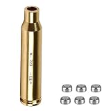 ADAFAZ Laser Bore Sight Cal Red Dot Laser Boresighter for 223 5.56mm Rem Gauge Caliber Pistols Rifles