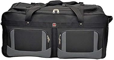 62 linear inch rolling duffle bag