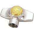 Rocky Mountain Goods Metal Spot Sprinkler for Lawn/Garden - Covers up to 30 ft Diameter Area - Ideal for Small to Medium Lawn Watering (Square)