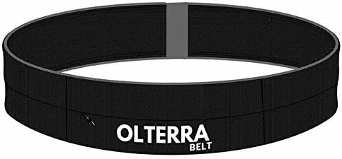 Running Belt Waist Pack - with security Ziper for your phone, money, keys - Perfeсе for Running, Fitness Workout, Walking, Traveling, Yoga (Black, L)