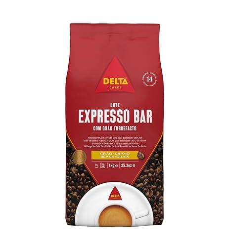 Delta Cafes Espresso Bar Whole Bean Coffee 1kg Medium Roast