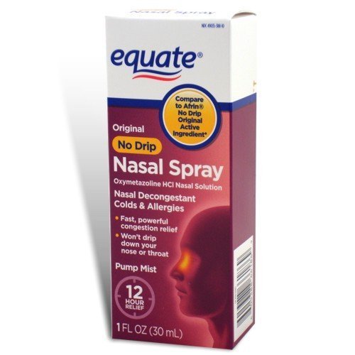 Equate No Drip Nasal Spray, 1 oz (2-Pack) - Image 2