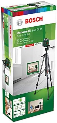 Bosch cross line laser UniversalLevel 360 with premium tripod + universal clamp MM 3 (vertical + horizontal laser lines incl. 360° for alignment throughout the entire room) - Image 3