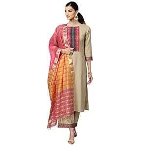 INDO ERA Women’s Pure Cotton Salwar Suit