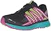 Salomon Women's X-Mission 3 CS W-W Trail Runner, Black/Teal Blue F/Deep Dahlia, 8 D US