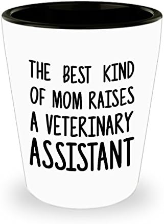 Funny Veterinary assistant Mother's Day 11oz Coffee Mug - The Best Kind of Mom - Unique Inspirational Sarcasm Gift From Son and Daughter