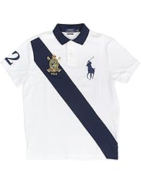 Polo Ralph Lauren Polo de hombre de manga corta con estampado de malla