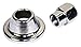 Alternator & Generator Nut & Washer, Chrome, for Type 1 VW, Compatible with Dune Buggy