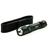 PowerTac E5 LED Flashlight with CREE XM-L LED 950 Lumens-Uses 2 by CR123A or 1 by 18650