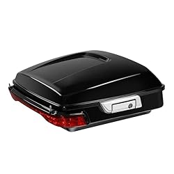 TCMT 10.7" Chrome Latches Chopped Pack Trunk LED