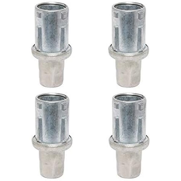 Durasteel Adjustable Stainless Steel Bullet Feet For 1 5 8 O D Tubing Set Of 4 Amazon Com