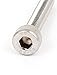 0.7mm Pitch M4x25mm Hexagon Socket Head Cap Screws Key Bolts 30 Pcs