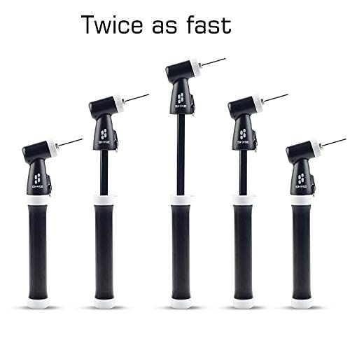 SHOKE Hand Ball Pump Dual-Action Air Hand Pumps, Basketball Pump Portable Sports Pump with Needle for Soccer Ball, Football, Volleyball - Thumbnail 3